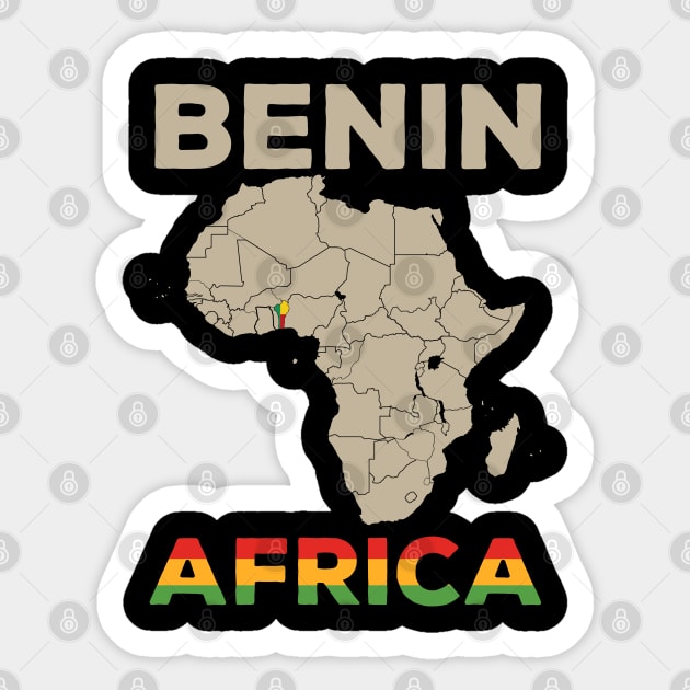 Benin-Africa Sticker by Cuteepi